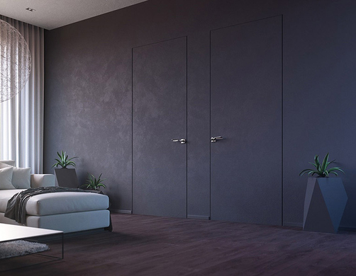 Скрытая дверь под отделку: в чём её преимущества